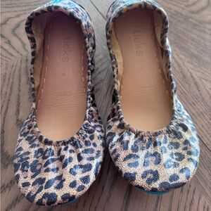 Tieks Leopard size 8